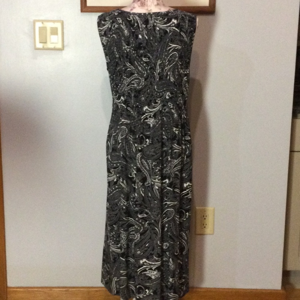 Croft & Barrow Black & White Dress - Picture 2 of 11
